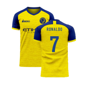 Al-Nassr 2024-2025 Home Concept Football Kit (Libero) - Adult Long Sleeve (Ronaldo 7)