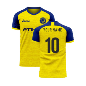 Al-Nassr 2024-2025 Home Concept Football Kit (Libero) - Baby (Your Name)