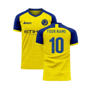 Al-Nassr 2024-2025 Home Concept Football Kit (Libero) - Kids (Your Name)