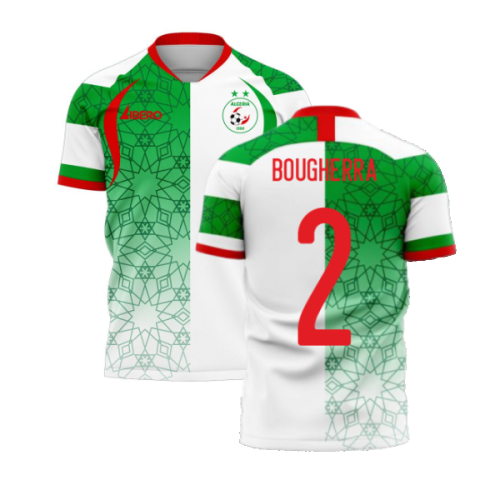 Algeria 2024-2025 Home Concept Football Kit (Libero) (BOUGHERRA 2)