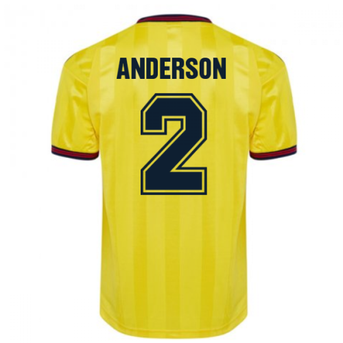 Score Draw Arsenal 1985 Centenary Away Shirt (Anderson 2)