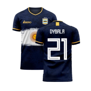 Argentina 2024-2025 Away Concept Football Kit (Libero) (DYBALA 21)