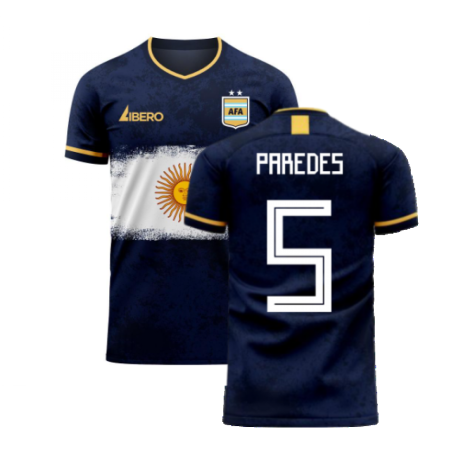 Argentina 2024-2025 Away Concept Football Kit (Libero) (PAREDES 5)