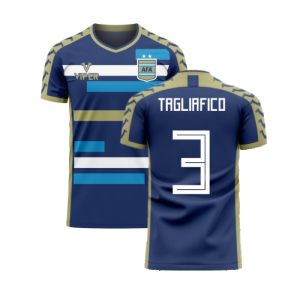 Argentina 2025-2026 Away Concept Football Kit (Viper) (TAGLIAFICO 3) Argentina 2025-2026 Away Concept Football Kit (Viper) (TAGLIAFICO 3)