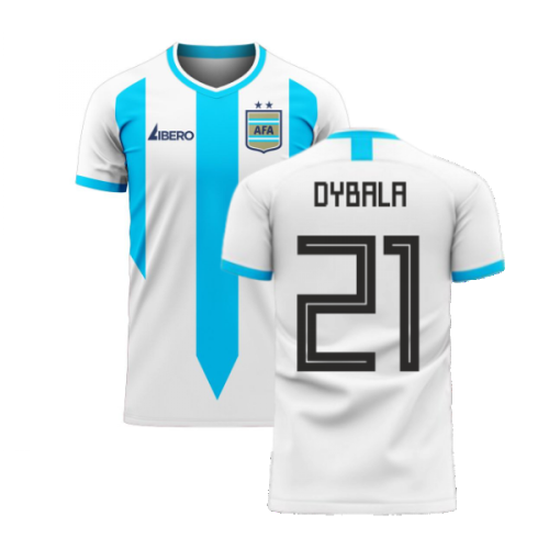 Argentina 2024-2025 Home Concept Football Kit (Libero) (DYBALA 21)