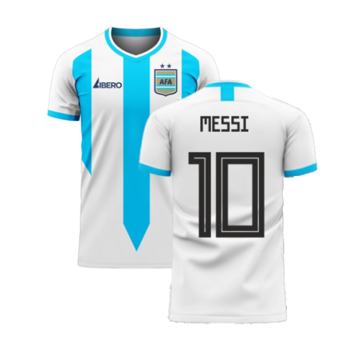 Argentina 2024-2025 Home Concept Football Kit (Libero) (MESSI 10)