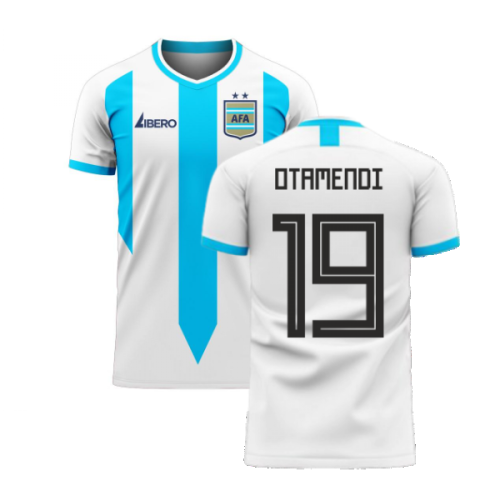 Argentina 2024-2025 Home Concept Football Kit (Libero) (OTAMENDI 19)