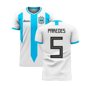 Argentina 2024-2025 Home Concept Football Kit (Libero) (PAREDES 5)