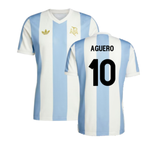 Argentina 50th Anniversary Limited Edition Shirt (AGUERO 10)