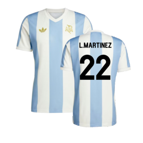 Argentina 50th Anniversary Limited Edition Shirt (L.MARTINEZ 22)