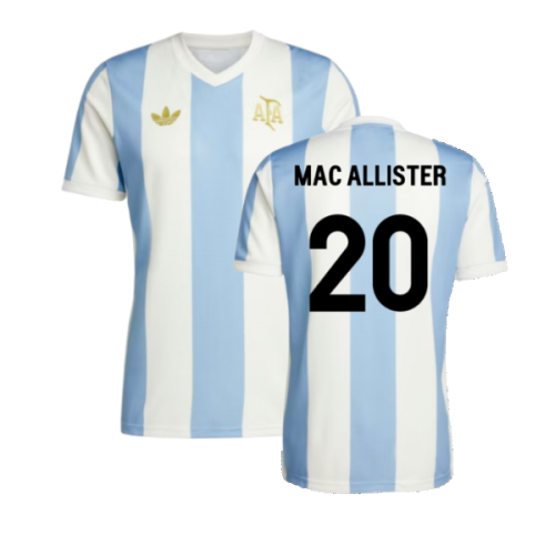 Argentina 50th Anniversary Limited Edition Shirt (MAC ALLISTER 20)