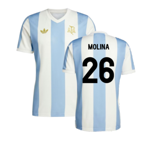 Argentina 50th Anniversary Limited Edition Shirt (MOLINA 26)