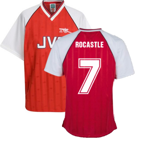 Arsenal 1988 Home Retro Football Shirt (ROCASTLE 7)