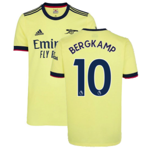 Arsenal 2021-2022 Away Shirt (BERGKAMP 10)