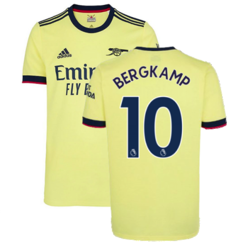 Arsenal 2021-2022 Away Shirt (BERGKAMP 10)