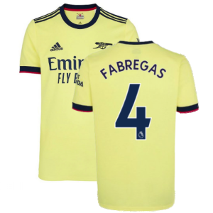 Arsenal 2021-2022 Away Shirt (FABREGAS 4)