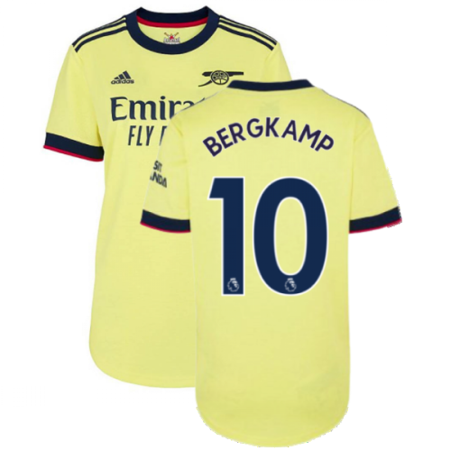 Arsenal 2021-2022 Away Shirt (Ladies) (BERGKAMP 10)