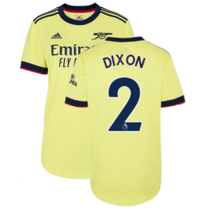 Arsenal 2021-2022 Away Shirt (Ladies) (DIXON 2)