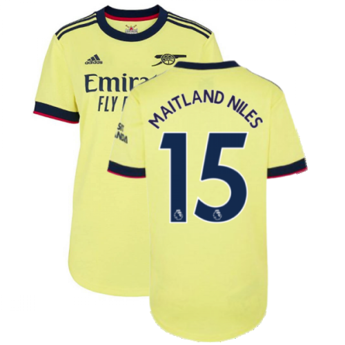 Arsenal 2021-2022 Away Shirt (Ladies) (MAITLAND NILES 15)