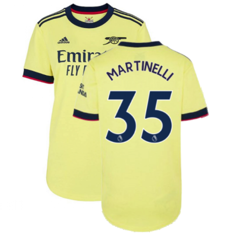 Arsenal 2021-2022 Away Shirt (Ladies) (MARTINELLI 35)