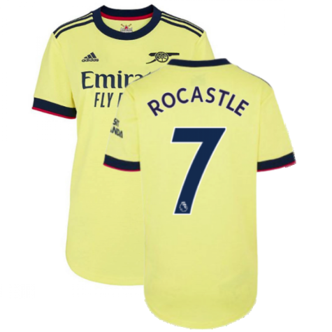 Arsenal 2021-2022 Away Shirt (Ladies) (ROCASTLE 7)