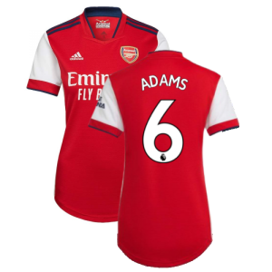 Arsenal 2021-2022 Home Shirt (Ladies) (ADAMS 6)