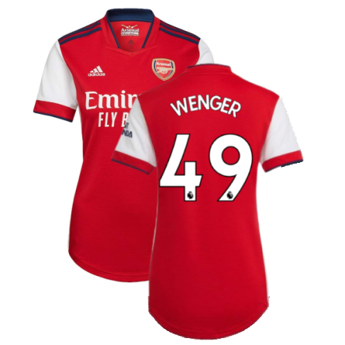 Arsenal 2021-2022 Home Shirt (Ladies) (WENGER 49)