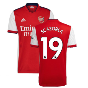 Arsenal 2021-2022 Home Shirt (S CAZORLA 19)