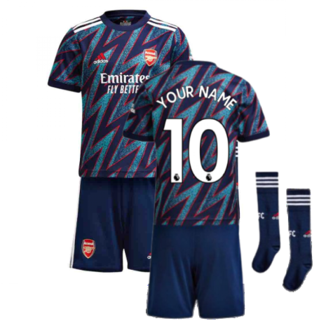 Arsenal 2021-2022 Third Mini Kit (Your Name)