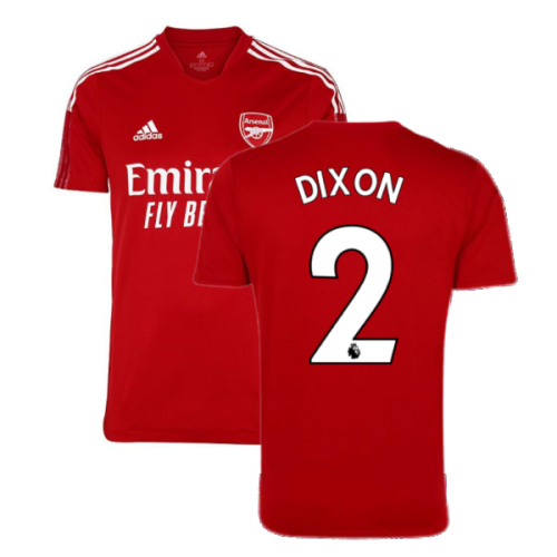 Arsenal 2021-2022 Training Shirt (Active Maroon) - Kids (DIXON 2)