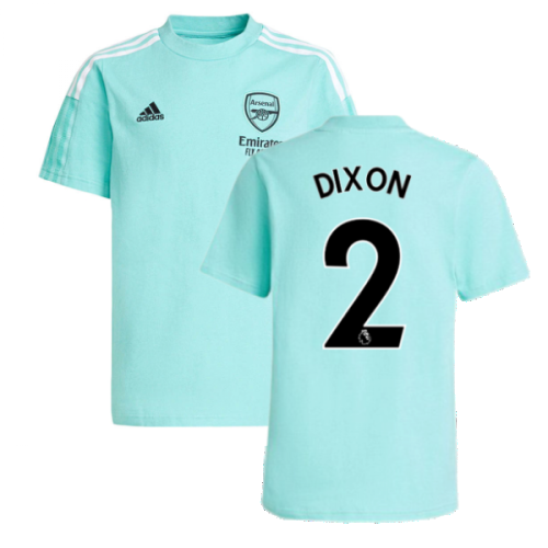 Arsenal 2021-2022 Training Tee (Acid Mint) (DIXON 2)