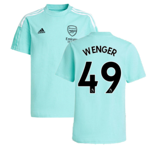 Arsenal 2021-2022 Training Tee (Acid Mint) (WENGER 49)