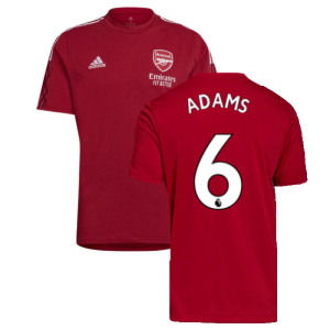 Arsenal 2021-2022 Training Tee (Active Maroon) (ADAMS 6)