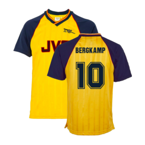 Arsenal Retro 1988-1989 Away Shirt (BERGKAMP 10)