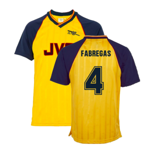 Arsenal Retro 1988-1989 Away Shirt (FABREGAS 4)