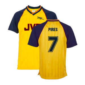 Arsenal Retro 1988-1989 Away Shirt (PIRES 7)