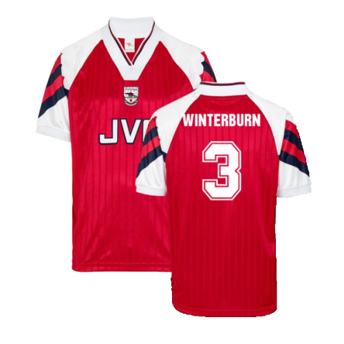 Arsenal Retro 1992-94 Home Shirt (WINTERBURN 3)