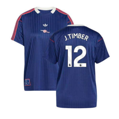 Arsenal Terrace Icons Shirt (Navy) (J.Timber 12)