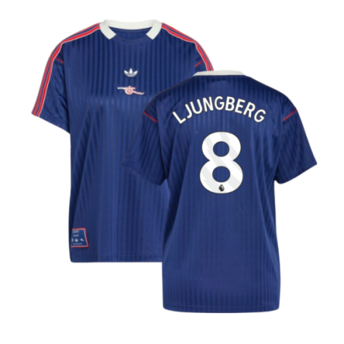 Arsenal Terrace Icons Shirt (Navy) (Ljungberg 8)