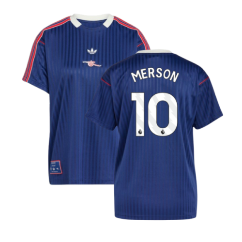 Arsenal Terrace Icons Shirt (Navy) (Merson 10)
