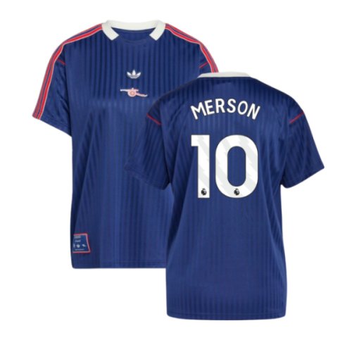 Arsenal Terrace Icons Shirt (Navy) (Merson 10)