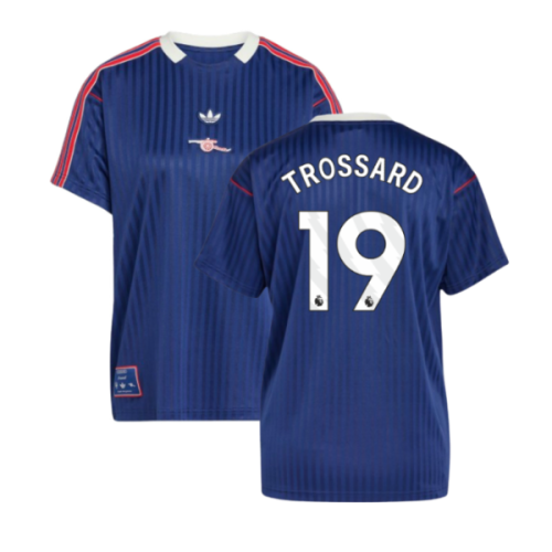 Arsenal Terrace Icons Shirt (Navy) (Trossard 19)