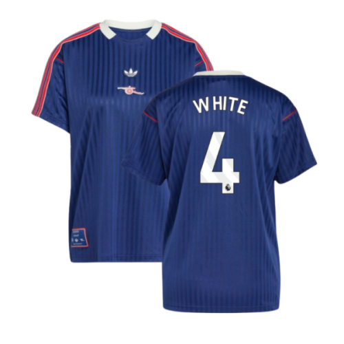 Arsenal Terrace Icons Shirt (Navy) (White 4)