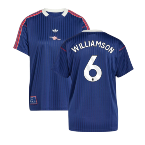 Arsenal Terrace Icons Shirt (Navy) (Williamson 6)