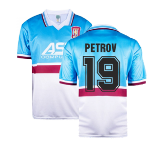 Aston Villa 1998 Away Retro Shirt (Petrov 19)