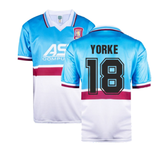 Aston Villa 1998 Away Retro Shirt (Yorke 18)