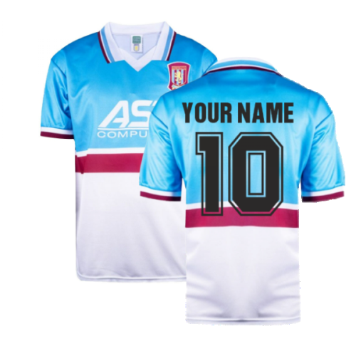 Aston Villa 1998 Away Retro Shirt (Your Name)