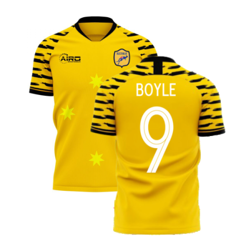 Australia 2024-2025 Home Concept Football Kit (Libero) (BOYLE 9)