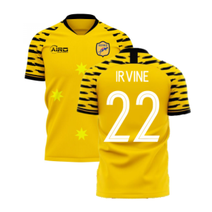 Australia 2024-2025 Home Concept Football Kit (Libero) (IRVINE 22)