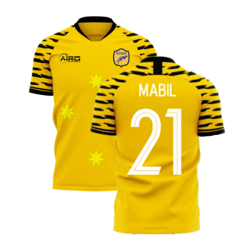 Australia 2024-2025 Home Concept Football Kit (Libero) (Mabil 21)